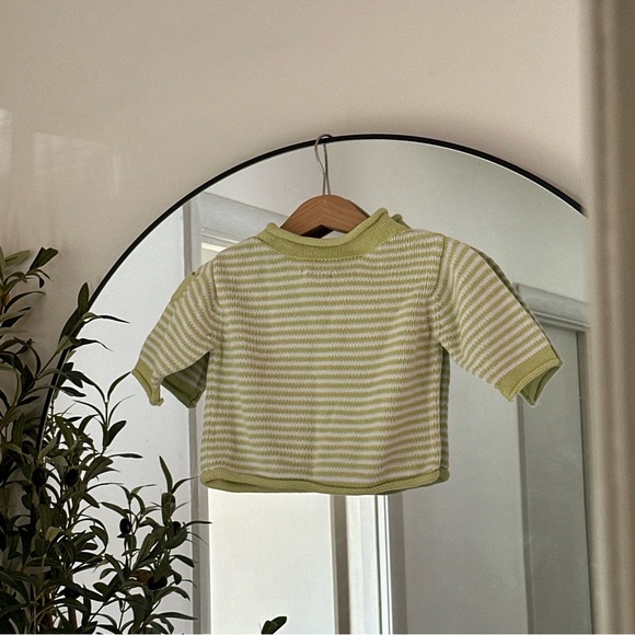 Lands End Striped Knit Sweater - Picture 2 of 2